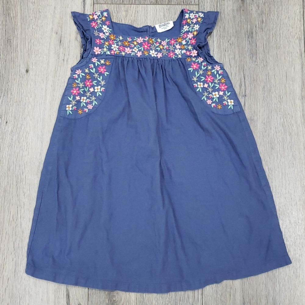 Mini Boden Embroidered Dress